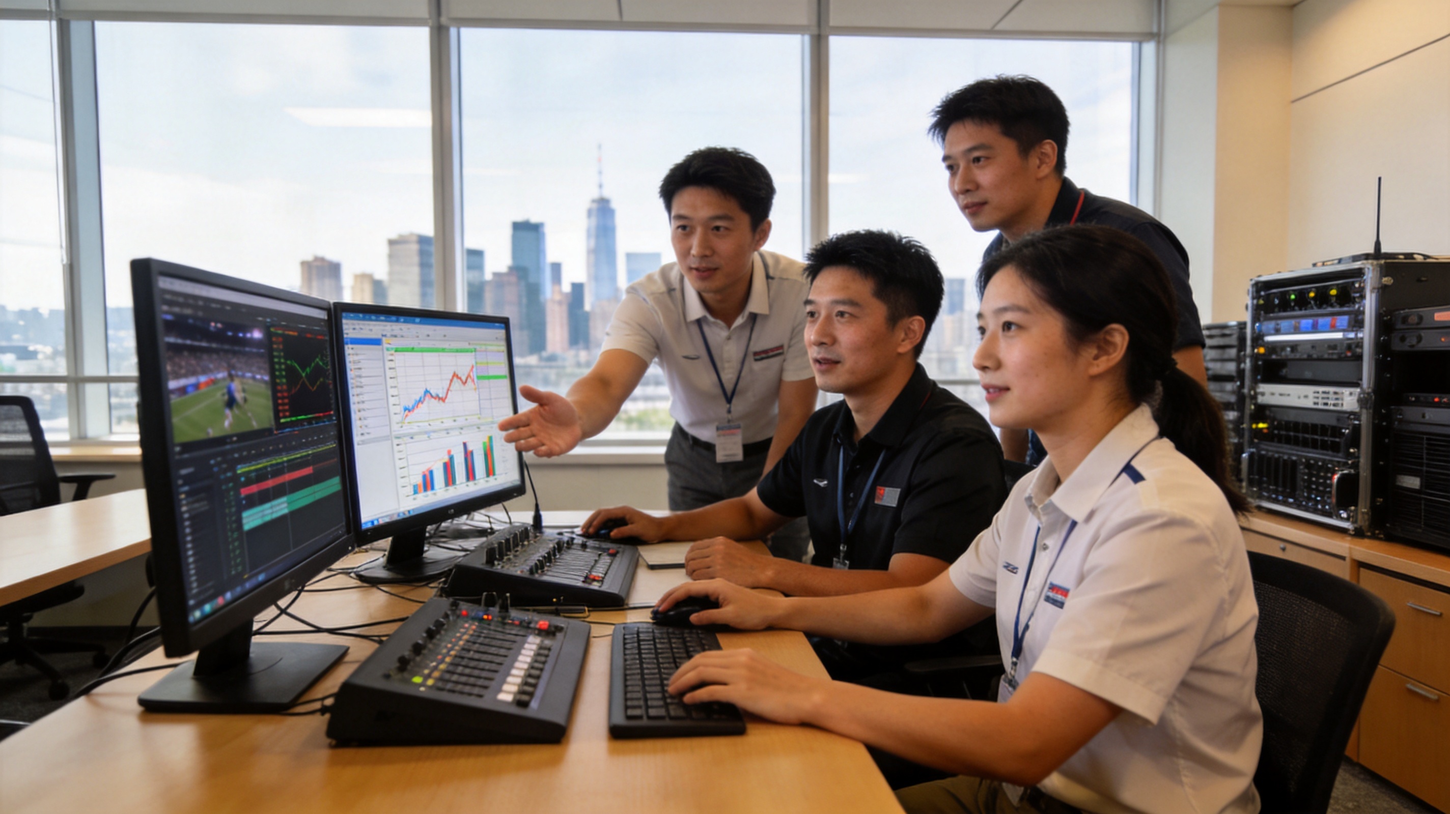 爱游戏ayx平台关于我们体育赛事技术团队工作场景
